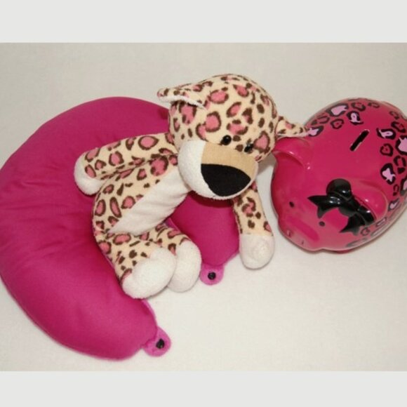 Bundle of 3: Circo Cheetah, Travel Pillow, & Piggy Bank - Picture 8 of 9